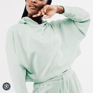 Mint Green Women's Hoodie and Joggers Set